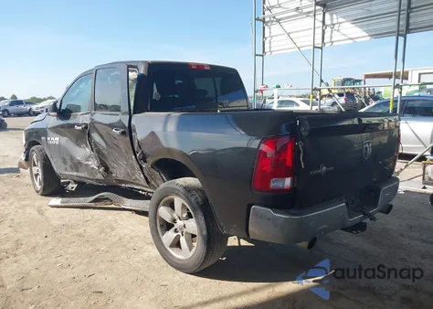 2016 Ram 1500 Lone Star из США, поврежденный, VIN 3C6RR6LT9GG292640